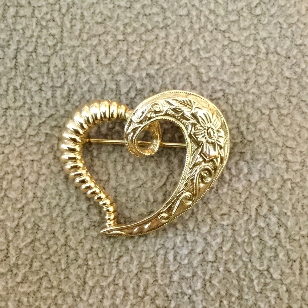 Heart Brooch